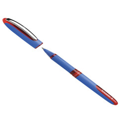 Roller One Hybrid C con cappuccio - tratto 0,5mm - rosso - Schneider