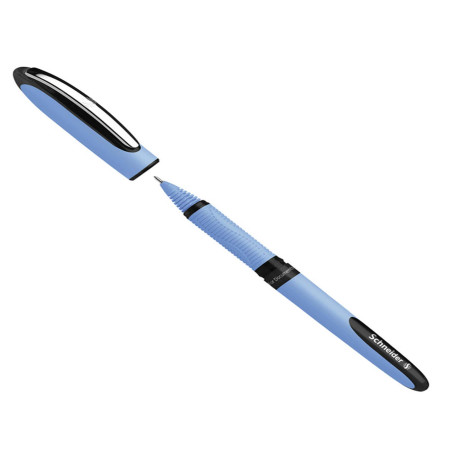 Roller One Hybrid N con cappuccio  - tratto 0,5mm - nero - Schneider