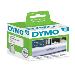Rotolo 260 etichette LW 1983172 - 36 x 89 mm - carta - indirizzi estesi - bianco - Dymo