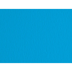 Cartoncino Elle Erre - 50 x 70 cm - 220 gr - azzurro 113 - Fabriano - blister 20 fogli