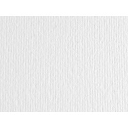 Cartoncino Elle Erre - 50 x 70 cm - 220 gr - bianco - Fabriano - blister 20 fogli