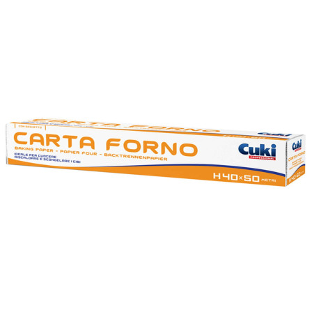 Rotolo Carta Forno - 400 mm x 50 mt - Cuki Professional