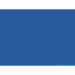 Cartoncino Elle Erre - 50 x 70 cm - 220 gr - blu 114 - Fabriano - blister 20 fogli