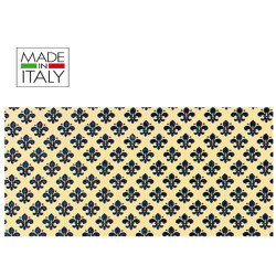 Rotolo Cartarivesto Rex Taco - lavabile - adesivo - 49 x 300 cm - giglio blu - Rex Sadoch