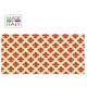 Rotolo Cartarivesto Rex Taco - lavabile - adesivo - 49 x 300 cm - giglio rosso - Rex Sadoch