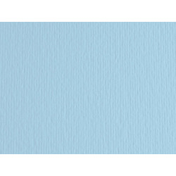 Cartoncino Elle Erre - 50 x 70 cm - 220 gr - celeste 118 - Fabriano - blister 20 fogli