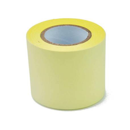 Rotolo ricarica carta autoadesiva - giallo pastello - 59mm x 10mt - per Memoidea Tape Dispenser - Iternet