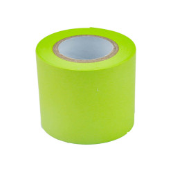 Rotolo ricarica carta autoadesiva - verde neon - 59mm x 10mt - per Memoidea Tape Dispenser - Iternet