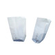 Sacchetti - carta kraft - 20 x 40 cm - soffietti laterali 11 cm - bianco - Favorit - conf. 100 pezzi
