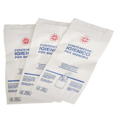 Sacchetti igienici - 28x12 cm - bianco - Mar Plast - conf. 200 pezzi