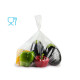 Sacchetti Rex per alimenti - 12 x 21 cm - 30 micron - PE - trasparente - Gandolfi - conf. 50 pezzi