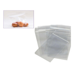 Sacchetti Zip - 30 x 40 cm - 45 micron - LDPE - trasparente - Viva - conf. 100 pezzi