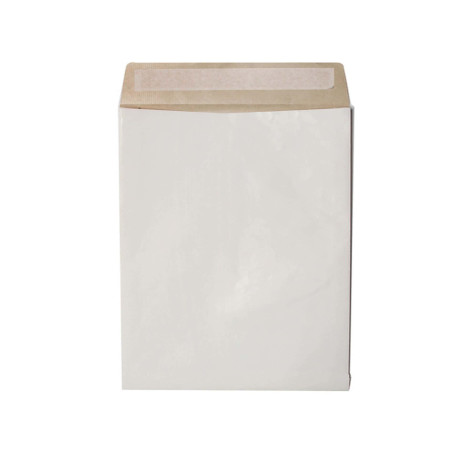 Sacchetto Secursac - antistrappo - C4 - 23 x 33 x 4 cm - 130 gr - bianco - Blasetti - conf. 100 pezzi