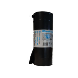 Sacchi - 80 x 120 cm - 150 L - 74 micron - MDPE/HDPE - nero - Rolsac - conf. 10 pezzi