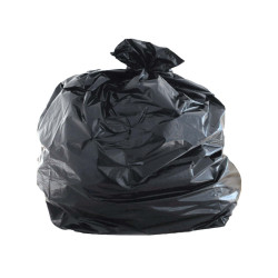 Sacchi - 90 x 120 cm - 130 L - 50 micron - MDPE/HDPE - nero - Rolsac - scatola 200 pezzi