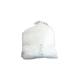 Sacchi Bio - 70 x 110 cm - bianco - 110 L - 20 µ - Rolsac - conf. 20 pezzi