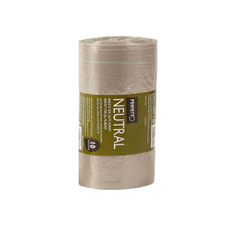 Sacchi per rifiuti Classic - 70 x 110 cm - 116 L - 20 micron - trasparente - Perfetto - rotolo da 10 sacchetti