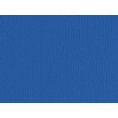 Cartoncino Elle Erre - 70 x 100 cm - 220 gr - blu 114 - Fabriano - blister 10 fogli
