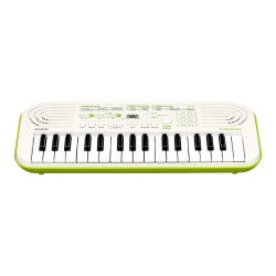 Casio Casiotone SA-50 - Tastiera elettronica - 32 tasti - 32 note polifonia - bianco, verde lime