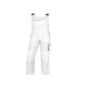 Salopette da lavoro Panostyle M6SAL - taglia L - PE/cotone - bianco/grigio - Deltaplus