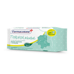 Salviette idratanti Natural Bebé - Farmacotone - busta da 72 pezzi