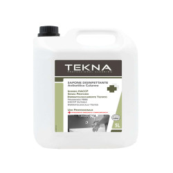 Sapone disinfettante - senza profumo - 5 lt - Tekna