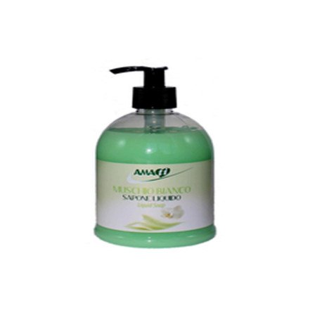 Sapone liquido - muschio bianco - Amati - dispenser da 500 ml