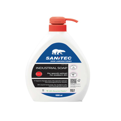 Sapone liquido Industrial Soap - dispenser 1 L - agrumi - Sanitec