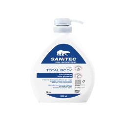 Sapone Total Body - con glicerina - dispenser 1 L - Sanitec