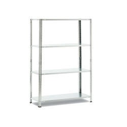 Scaffale in metallo - 4 ripiani - X-Robust