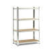 Scaffale in metallo e MFD - 4 ripiani - X-Robust