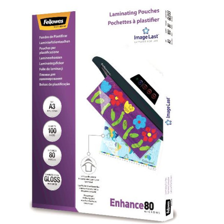 Fellowes pouches ENHANCE80