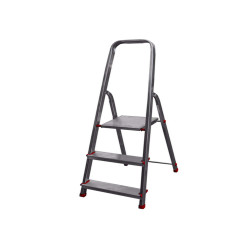 Scala domestica Stella Basic - 3 gradini - alluminio - Marchetti