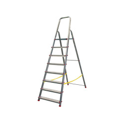 Scala domestica Stella Basic - 8 gradini - alluminio - Marchetti