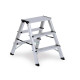 Scaletta - doppia salita - alluminio - X-Robust
