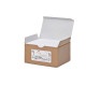 Scatola 100 buste bianche - Bristol - 7,5 x 11,2 cm - Rex Sadoch
