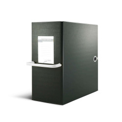Scatola archivio Big Next - dorso 16 cm - 25 x 35 cm - nero/bianco - Sei Rota