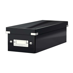 Scatola archivio Click & Store - per CD - 14,3 x 13,6 x 35,2 cm - nero - Leitz