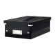Scatola archivio Click & Store - per DVD - 20,6 x 14,7 x 35,2 cm - nero - Leitz