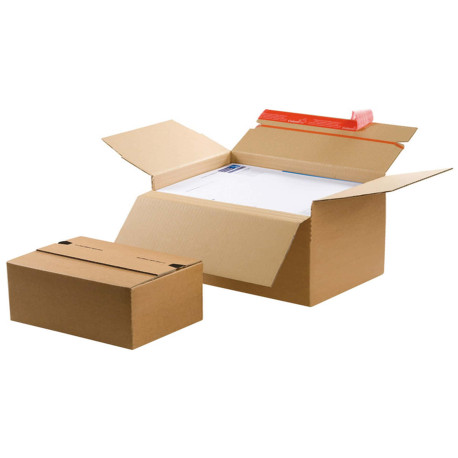 Scatola automontante CP 141 - A4+ - 30,4 x 21,6 cm - H variabile da 13 a 22 cm - ColomPac