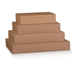 Scatola box per asporto linea Boite - 40x32x12 cm - avana - Scotton