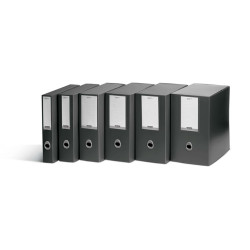 Scatola progetto Plus Vip - 34,5 x 24,5 cm -  dorso 8 cm - grigio antracite - Fellowes