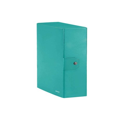 Scatola progetto WOW - dorso 10 cm - acquamarina metallizzato - Leitz