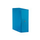 Scatola progetto WOW - dorso 10 cm - blu metallizzato - Leitz