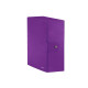 Scatola progetto WOW - dorso 10 cm - viola metallizzato - Leitz