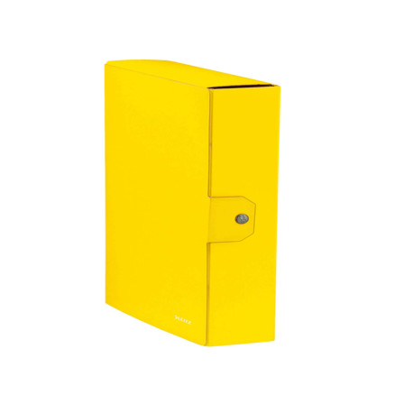 Scatola progetto WOW - dorso 8 cm - giallo - Leitz