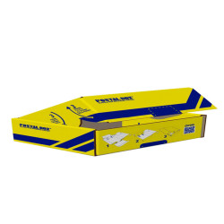 Scatola spedizioni Postal Box - XS - 34 x 24 x 6 cm - giallo/blu - Blasetti