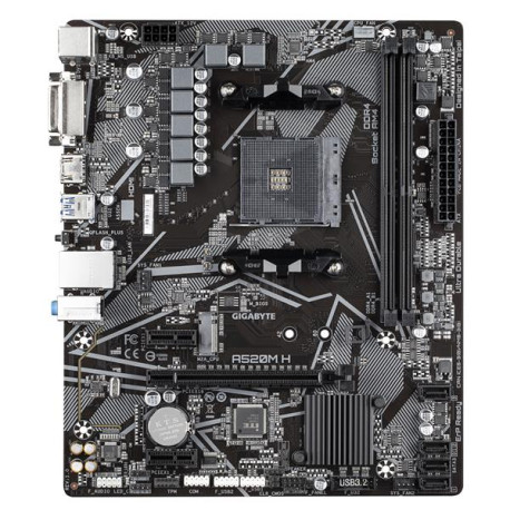 Gigabyte MOTHERBOARD - A520M H