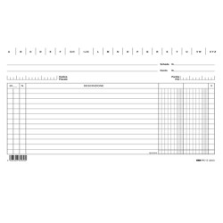 Schede - 2 colonne - 15 x 21 cm orizzontale - Edipro - conf. 100 pezzi