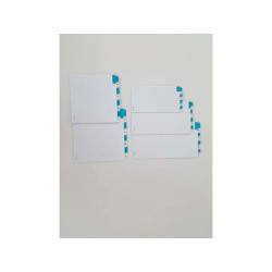 Schede - rubrica A/Z - 21x15 cm (verticale) - bianco - Edipro